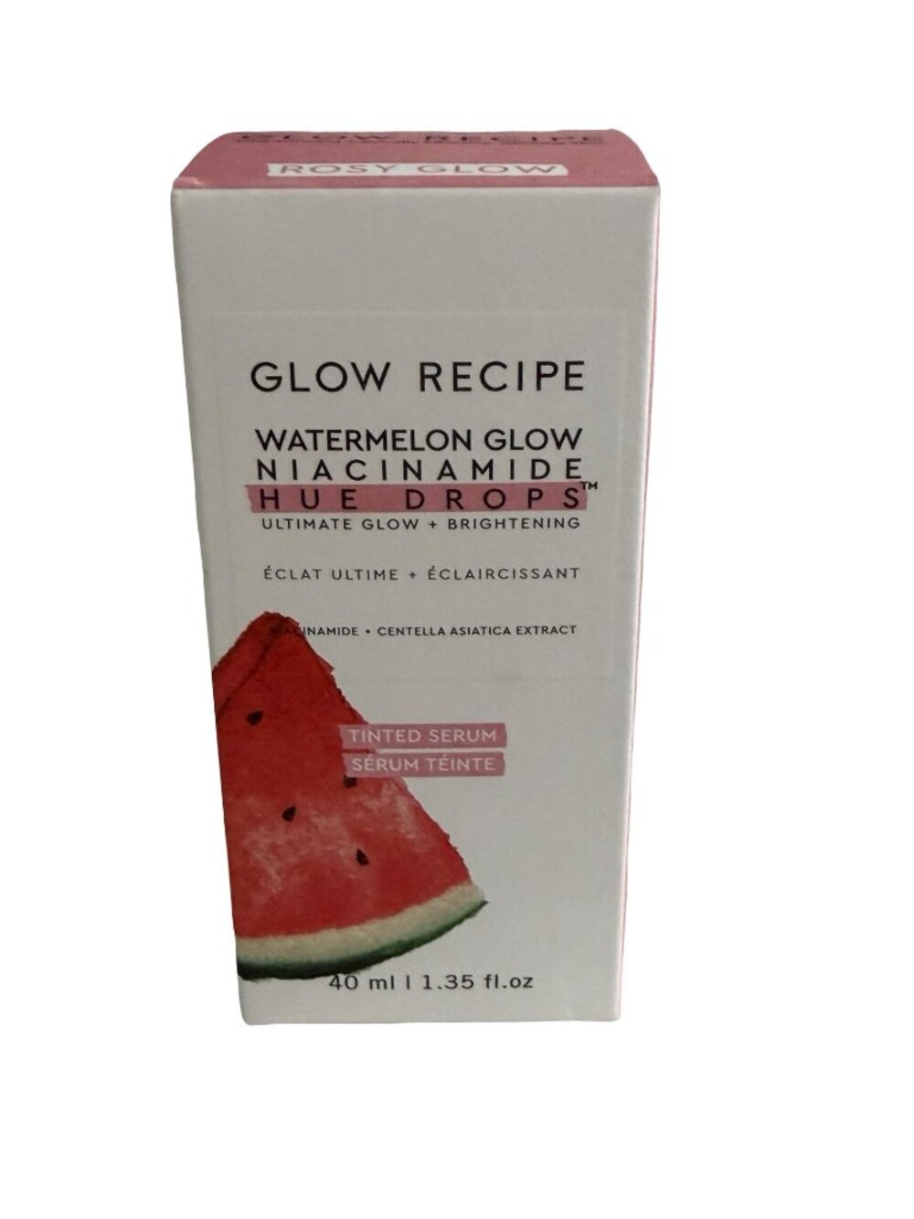 Glow Recipe Watermelon Glow Niacinamide Hue Drops Rosy Glow Tinted Serum 40ml NI